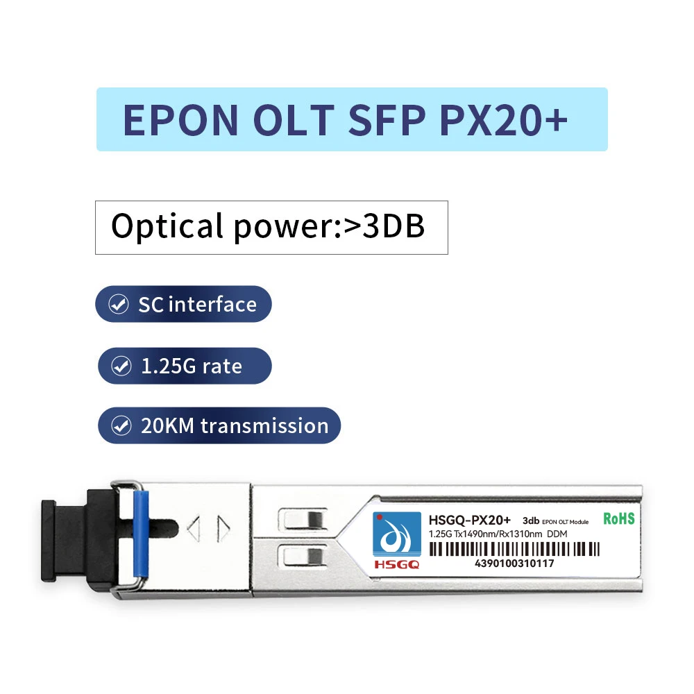 HSGQ-E04R оптоволоконный olt epon 4 порта ftth fttx сеть soluton порты pon и шт. модули sfp