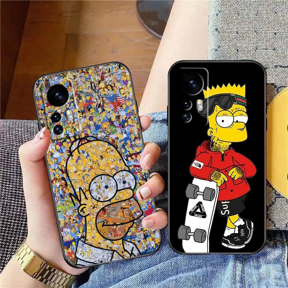 

Phone Funda Cqoue Case For Xiaomi 13 12 12T 11 11T 10 9SE 9 CC9 8SE 8 Pro Lite Plus Case Para Cover Funny The homer S-Simpsons