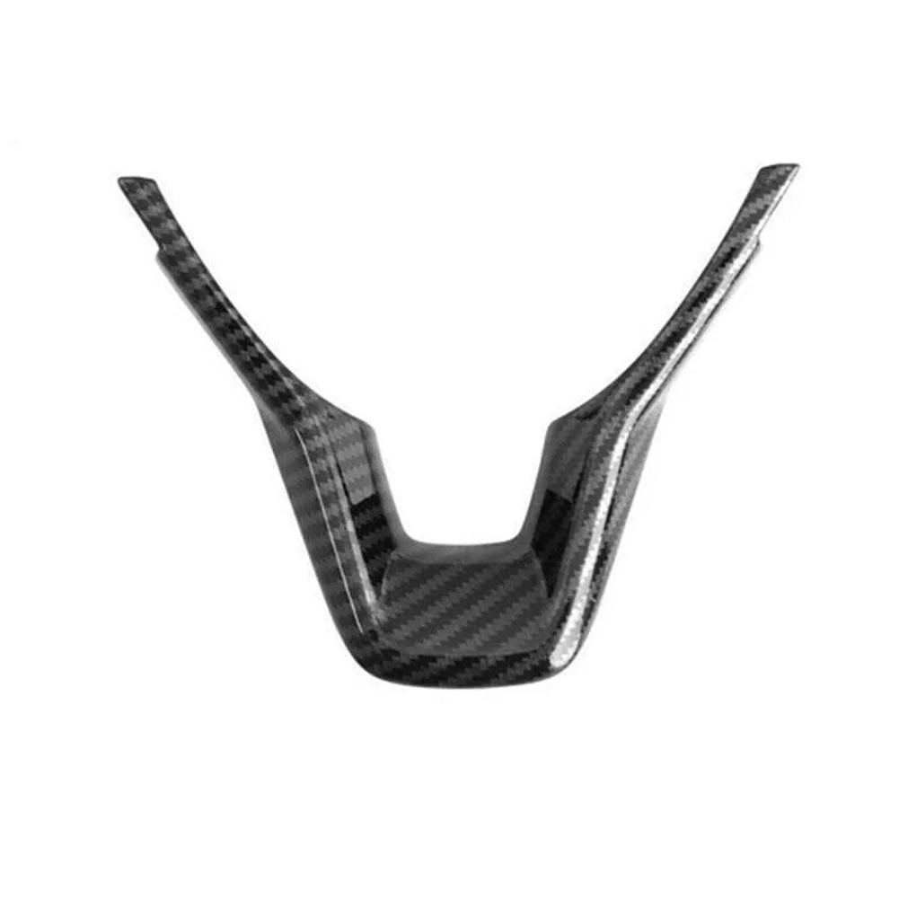

1pcs Steering Wheel Cover Car Interior Parts Carbon Fiber Style For Honda Accord 2018-2022 Car Interior Parts For Accord 18-22