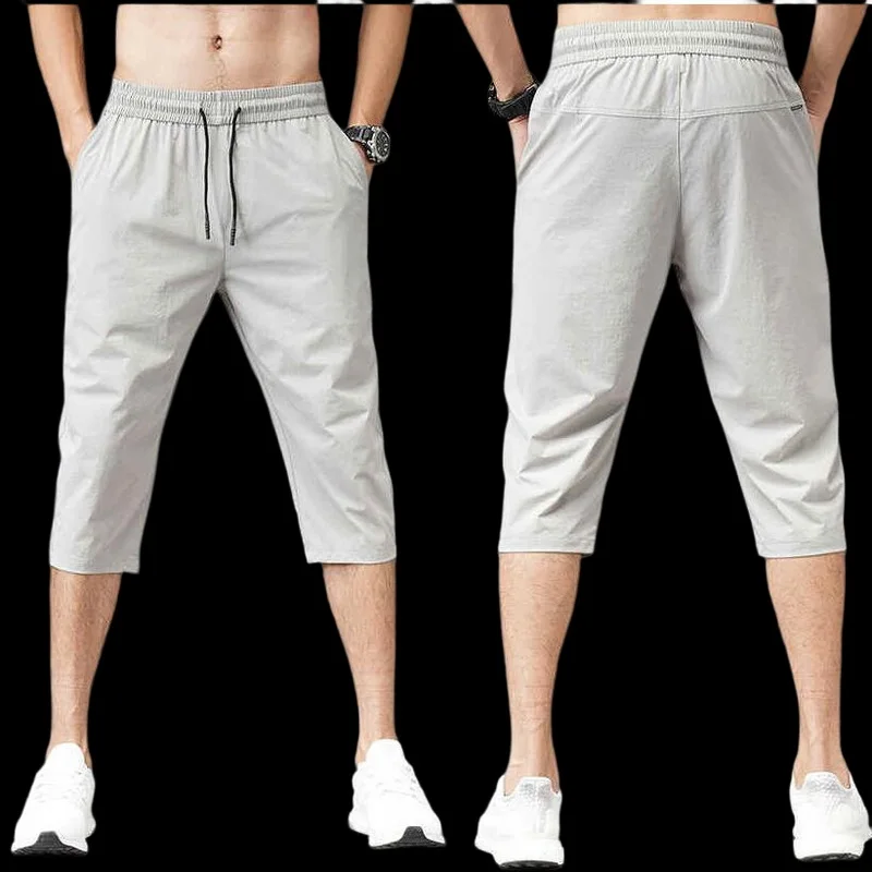 Elastic Waist Pants Board Quick Drying Beach Pants