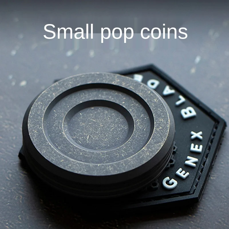 Pop Coin next Generation Blade Genex Small Sound Coin Push Plate Positioning Coin Magnetic Fast Board PPB