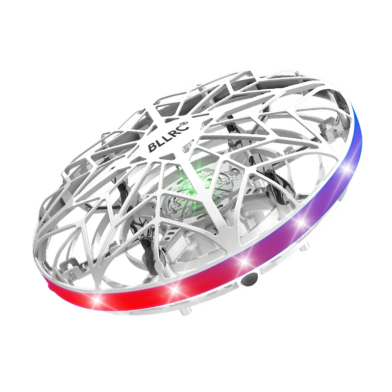 

Индукционный умный Летающий блюдце BLLRC F106, индукционный летательный аппарат НЛО, портативный безопасный беспилотник с защитой от столкнове...