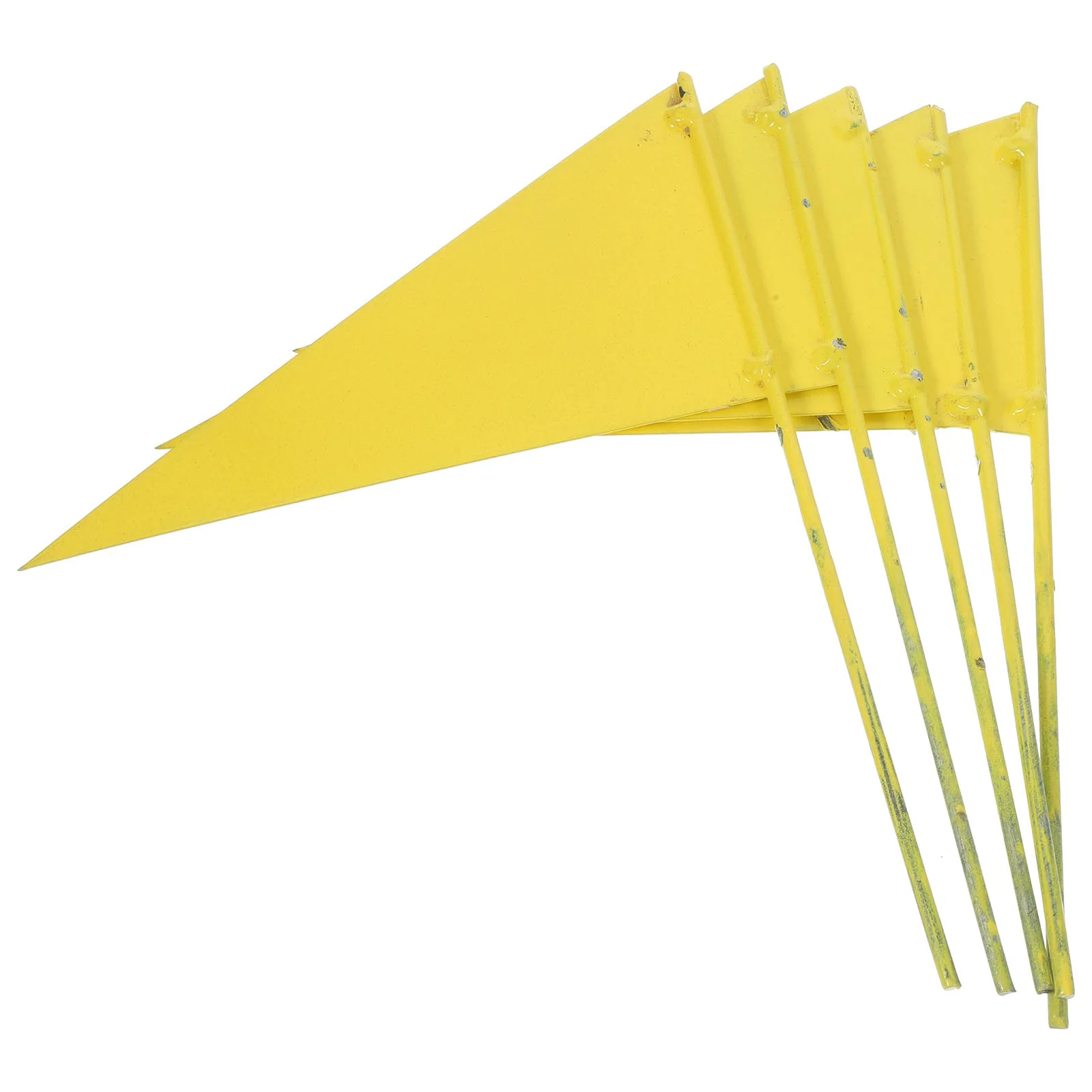 

Dog Training Flags Flags Marking Lawn Flag Yard Diy Referee Sports Triangular Survey Graffiti Pennant Stake Banner Sprinkler