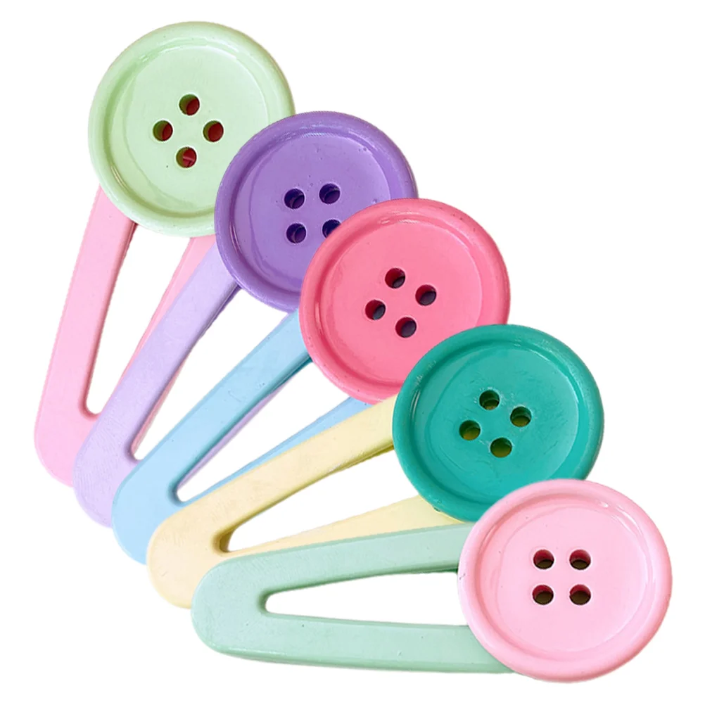 

5 pcs Cute Hair Clips Decorative Hair Clips Women Hair Clips Girl Hair Clips Metal Hair Clips