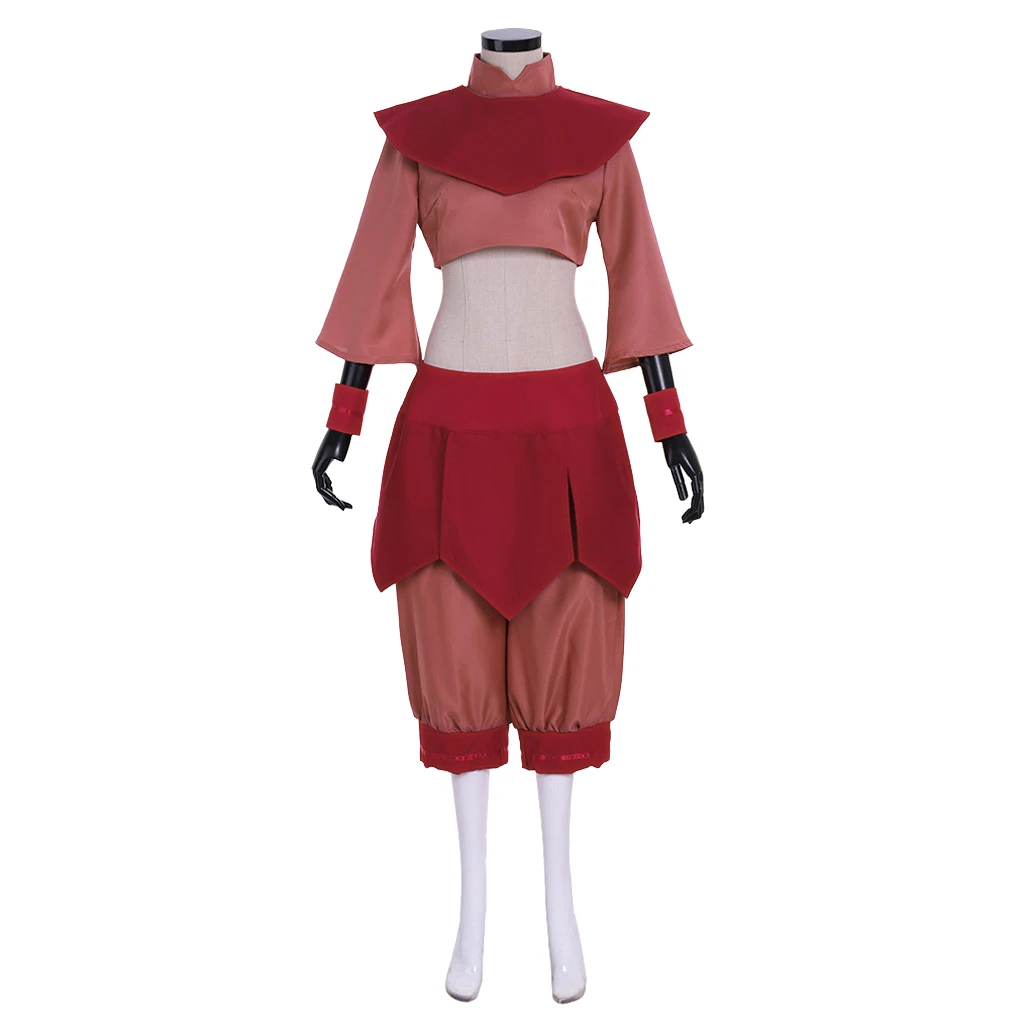 

Avatar The Last Airbender Ty Lee Cosplay Costume adult Halloween Fancy Costume Full Set Custom Made