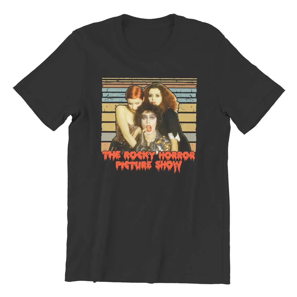 The Rocky Horror Picture Show Dr Frank N Furter Классическая футболка из чистого хлопка винтажные