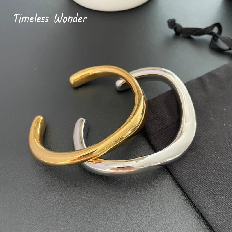 Набор браслетов из латуни с геометрическим рисунком в готическом стиле