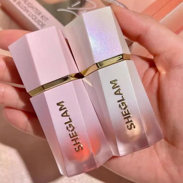 Sheglam макияж Жидкие румяна для щек Питательные лица Гель-крем Многоцелевые тени