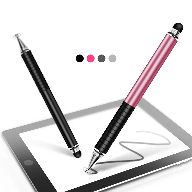 

Handwriting Capacitive Pen Two-in-one for Smartphone Tablet Used for Drawing and Writing Stylus Pen Multi-colored Touch Pencil