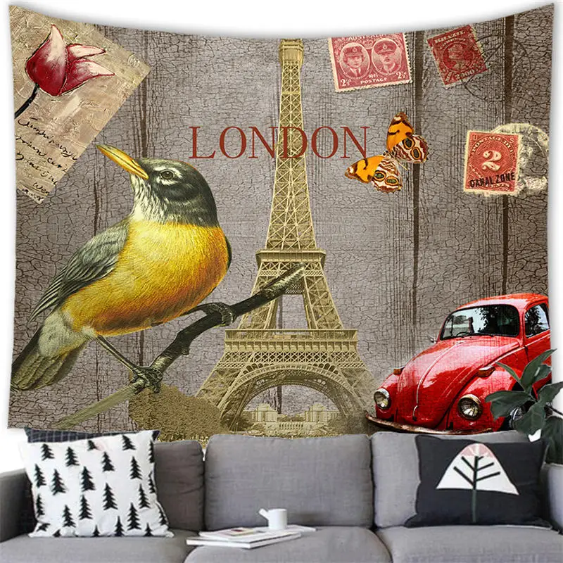 Оптовая продажа Лондонский Городской автобус телефонная будка Биг-Бен Ретро