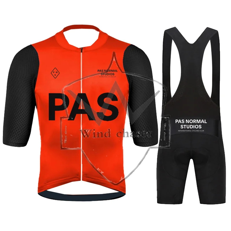 

PAS NORMAL STUDIOS 2024 PNS Cycling Jersey Set Summer Cycling Clothes Road Bike Suit Bicycle Shorts Ropa Maillot Cycling Shirt