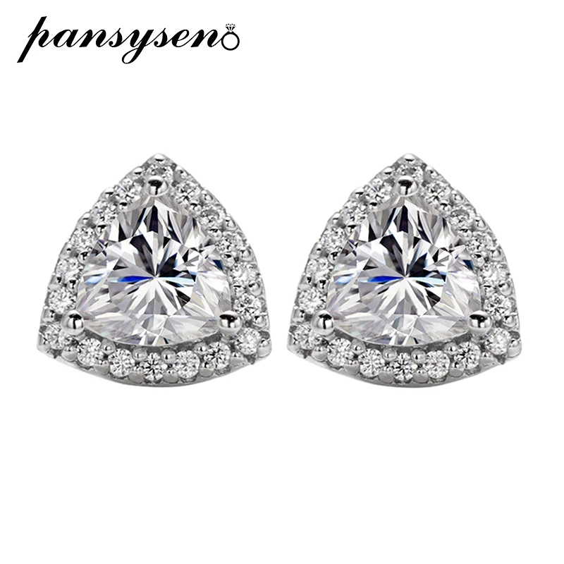 

Серьги-гвоздики женские из серебра 925 пробы, карат, 2 шт.