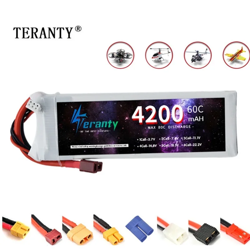 

2S Battery 7.4V 4200mAh 45C LiPo Battery For RC Car Boat Drones Quadcopter Helicopter Spare Parts With Deans T TRX XT60 Plug