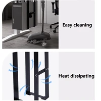 Universal Case Holder Under Desk Adjustable CPU Stand Lift Computer Mainframe Hanger Host Box Stand Bracket Hanging Rack