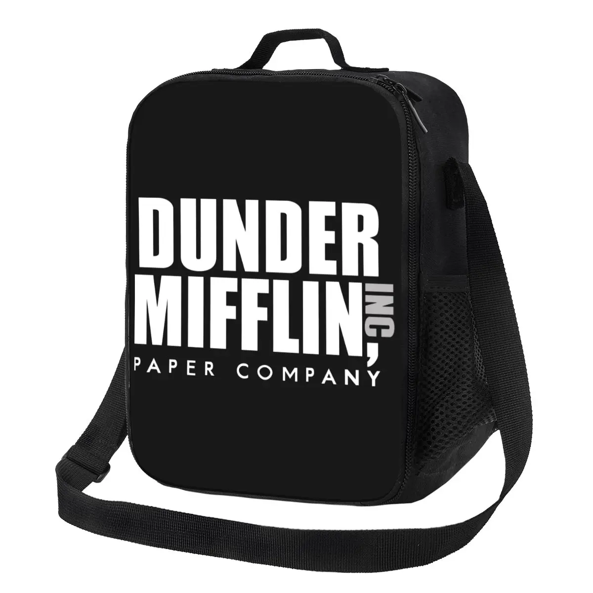 

The Office TV Show Dunder Mifflin Paper Company Insulated Lunch Bag for Women Cooler Thermal Lunch Box Office Picnic Travel