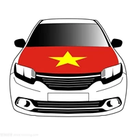 vietnam flags car hood cover flags 3 3x5ft 100polyestercar bonnet banner