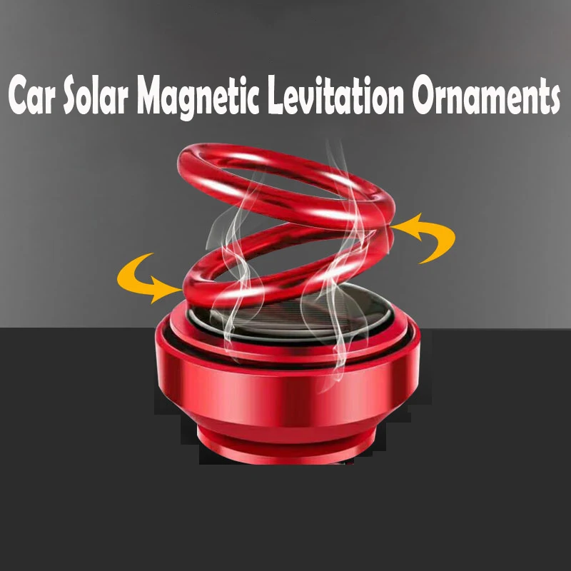 

Car Aromatherapy Solar Magnetic Levitation Car Rotating Creative Ornaments Car Auto Diffuser Perfume Car Ornament Accessories
