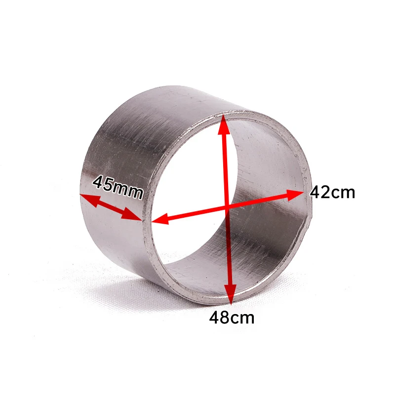 

Простой в использовании 1 шт. Motoforti 16 размеров мотоциклетный глушитель, прокладка трубы, уплотнительное кольцо, разъем для мотокросса, 42 мм, идентификатор 48 мм Od