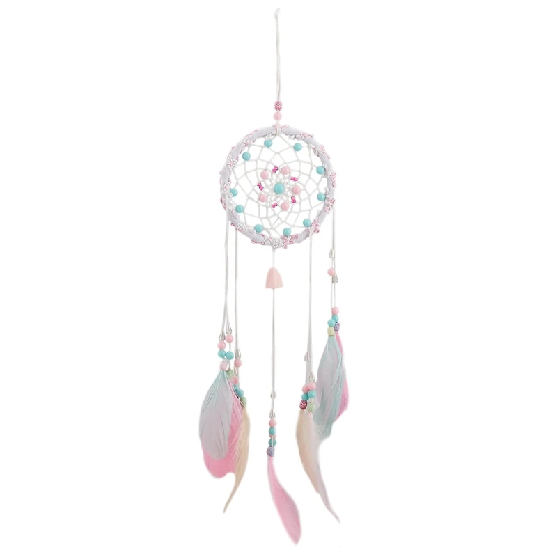 

Wind Chimes Dream Catcher Handmade Gifts Dreamcatcher Feather Pendant Creative Car Hanging Decoration