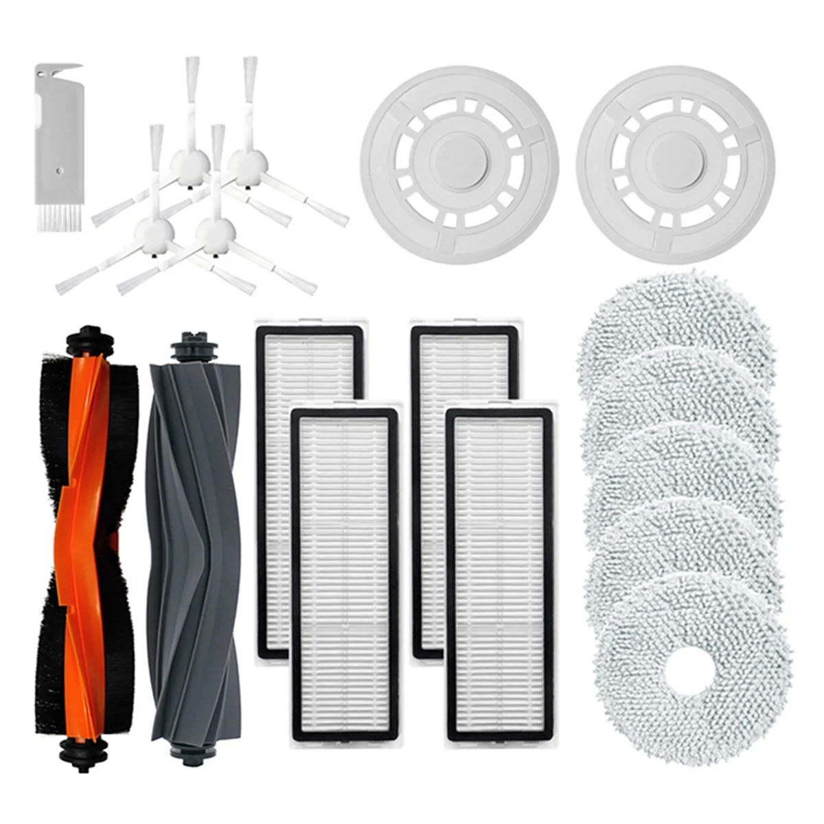 

For Bot W10S W10S Pro W20 Robot Vacuum Cleaner Main Side Brush Cover Hepa Filter Mop Cloth Rags Accessories