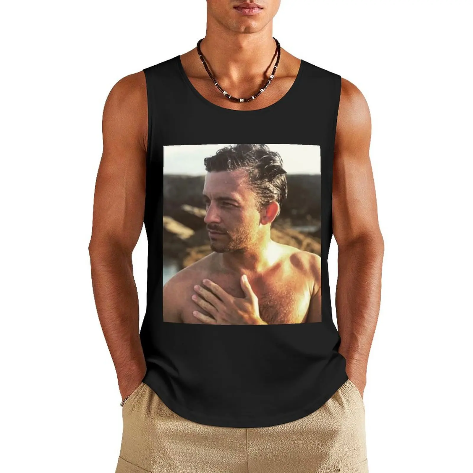 Джонатан-байл без рубашки майка мужская спортивная футболка бодибилдинг одежда