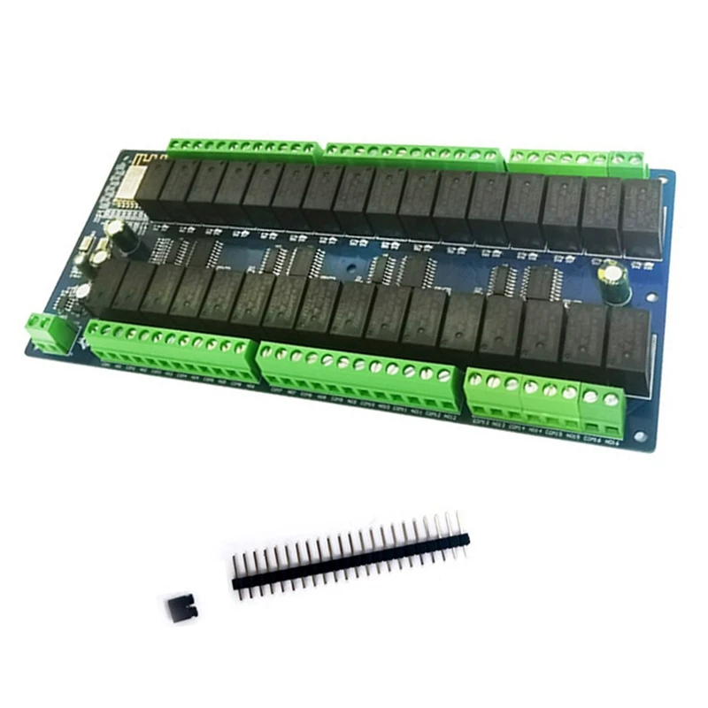 

DC5V Power Supply ESP8266 Development Board Wifi 32-Way Relay Module ESP-12F Secondary Development Board
