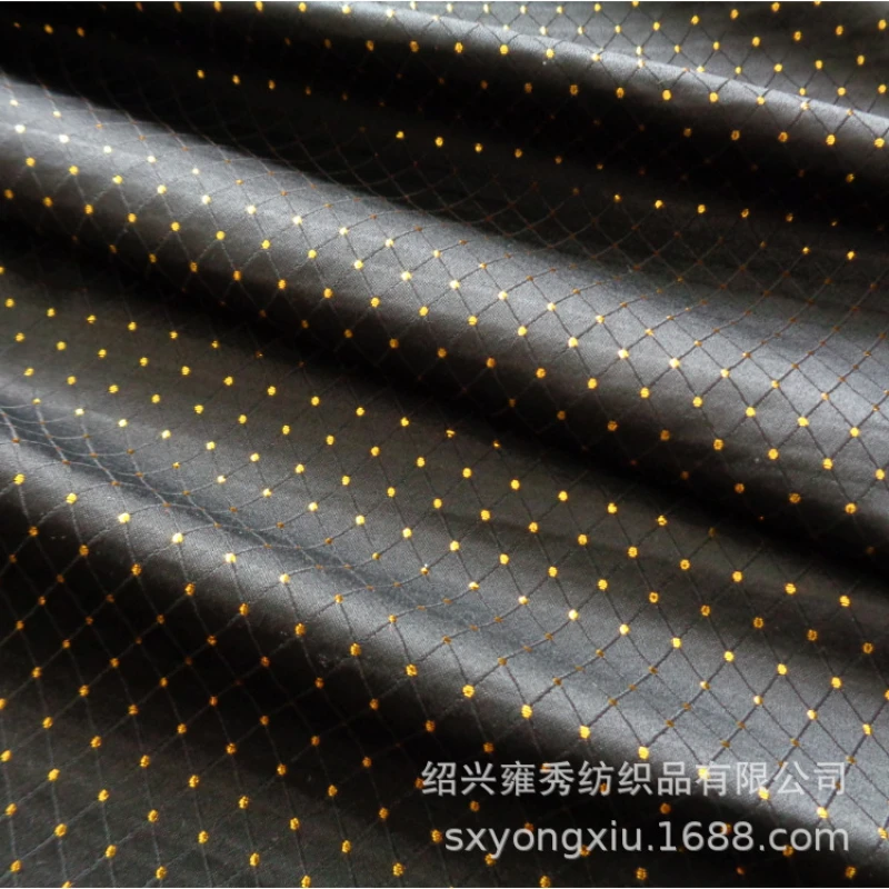 

Jacquard Yarn-dyed Garment Fabrics Plaid Gold Silver Polka Dot Cloth Designer Sewing Dress Cheongsam Curtain Pillow Diy Material