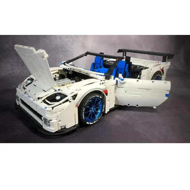 Классическая модель MOC-154847 Vita C6 ZR1 передвижной автомобиль гоночная серия