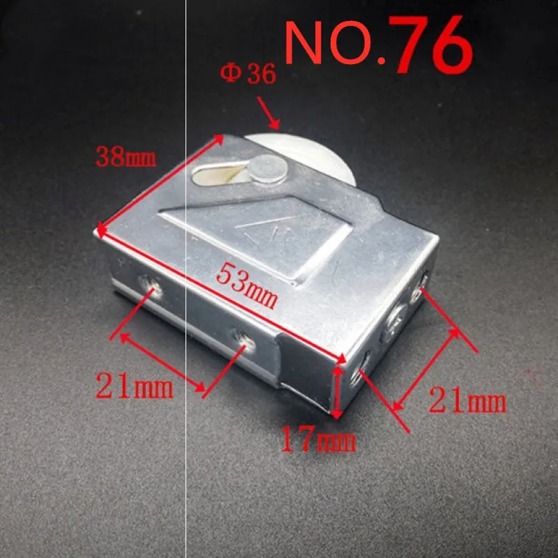 Дверные и оконные роликовые ролики из алюминиевого сплава для раздвижных дверей и окон, нейлоновые ролики шкафа, фурнитура для шкафов и мебели.