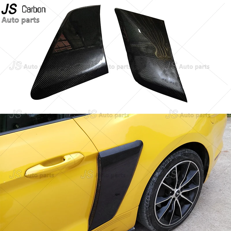 Высококачественный гоночный задний бампер из углеродного волокна боковые