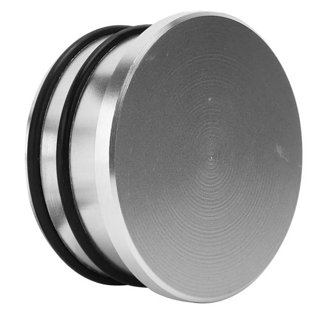 

Resonator Noise Reduction Cover Plug Diesel 5.8X4cm Exhaust Resonators Caps Silver Rubber