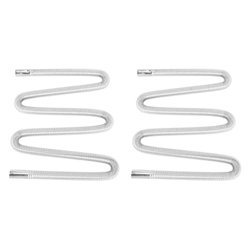

2X 200Cm Car Air Parking Heater Exhaust Pipe With 2 Clamps Fuel Tank Exhaust Pipe Hose Tube For Crude Oil-Heater