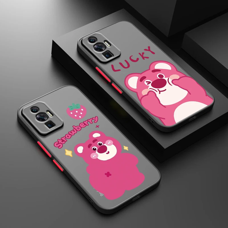 Disney игрушка история клубничный медведь для Xiaomi Redmi 13C 12C 12 11A 10X 10C 9C 9AT 9 A2 A1 Power Prime Plus