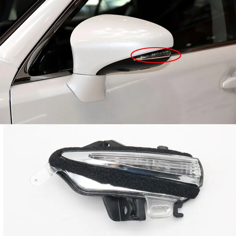 

For Lexus ES ES200 ES350 ES300h CT IS IS350 IS250 LS GS GS300 GS350 RC Car Wing Outside Rearview Mirror Turn Signal Lamp Light