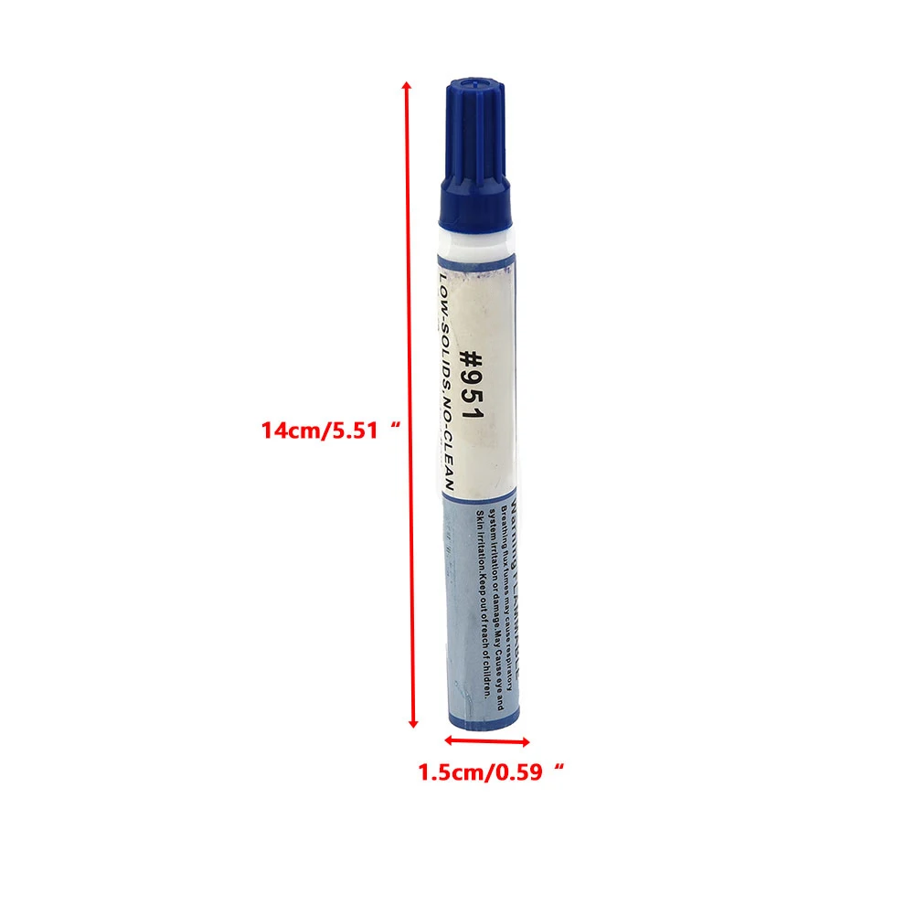 

Power Tools Soldering Flux Pen Soldering Tools Through-hole Solder Joints Welding 140x15mm Electronic Maintenance