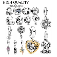 suitable for original pandora bracelet s925 sterling silver sheep rabbit cactus and electric guitar charm woman diy jewelry