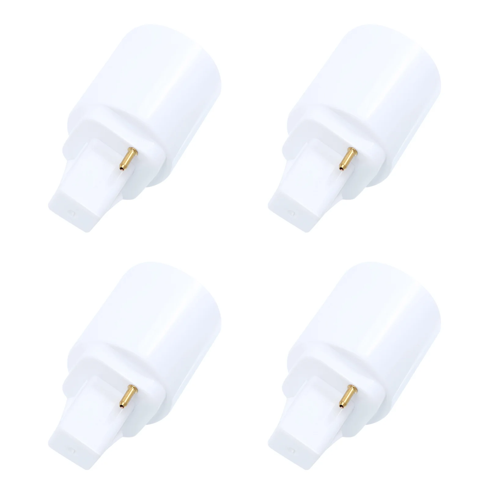 

4 Pcs G24d Conversion Lamp Head Socket Light Bulb Plug Adapter Converter Holder