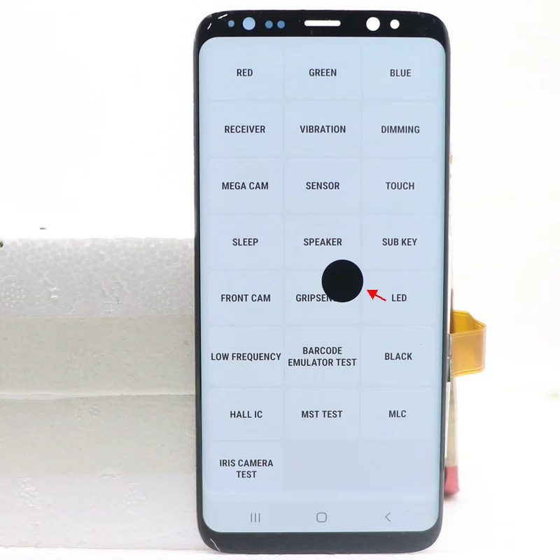 Фото 100% супер AMOLED ЖК-дисплей для Samsung Galaxy S8 ЖК-дисплей для Samsung S8 G950, ЖК-экран, сенсорный дигитайзер в сборе №3