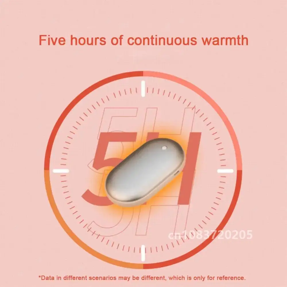 5200 мАч грелка для рук перезаряжаемая от USB удобная карманный мини-электрический