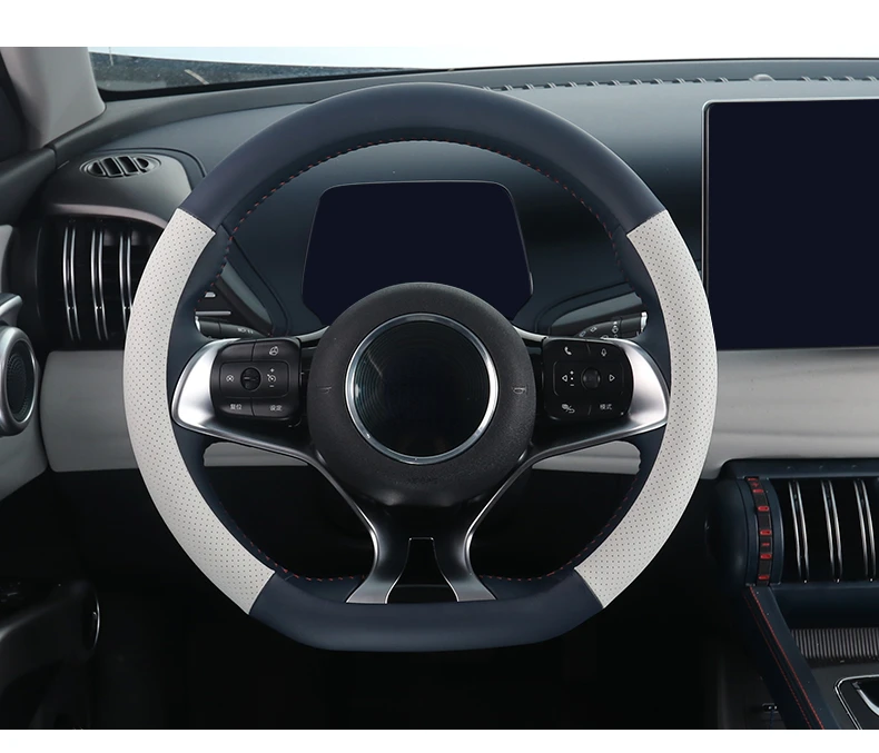 

Кожаный чехол на руль, подходит для BYD ATTO3 2022