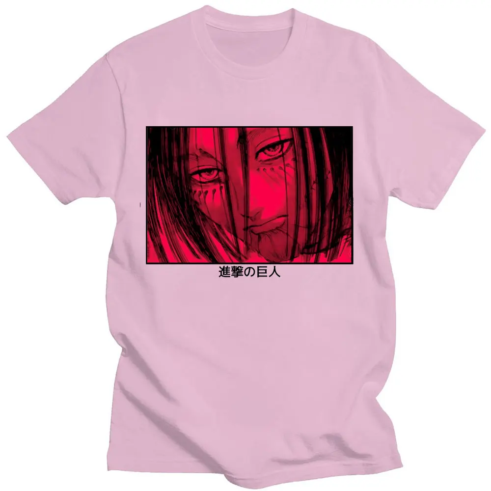 

Japanese Anime Attack on Titan T Shirt Men Shingeki No Kyojin Eren Yeager T-shirt Manga Graphic T Shirts Oversized Streetwear