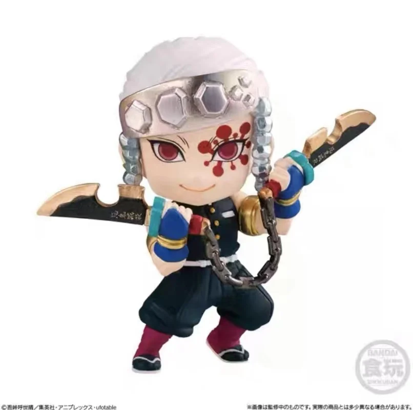 Фото BANDAI Demon Slayer фигурки модель Tanjirou Kamado Nezuko Hashibira Inosuke аниме периферийные фигурки игрушки №3