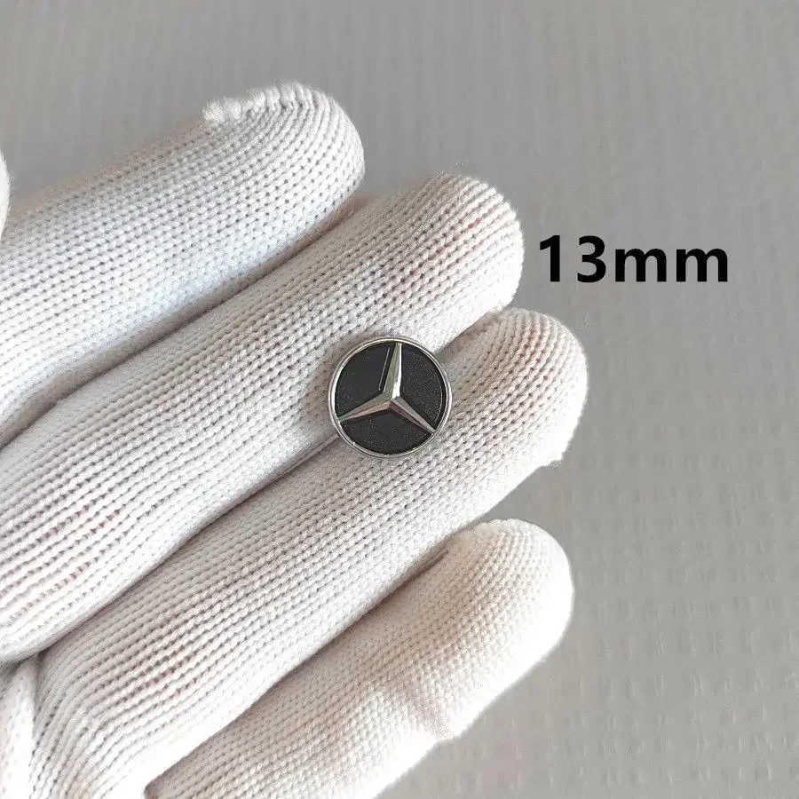 

Для Mercedes Benz A B C E S GLA GLB GLC GLE GLS GLK CLS ML GL R W213 Дистанционные ключи 13 мм DIY Эмблема Логотип Сменная наклейка Эмблема