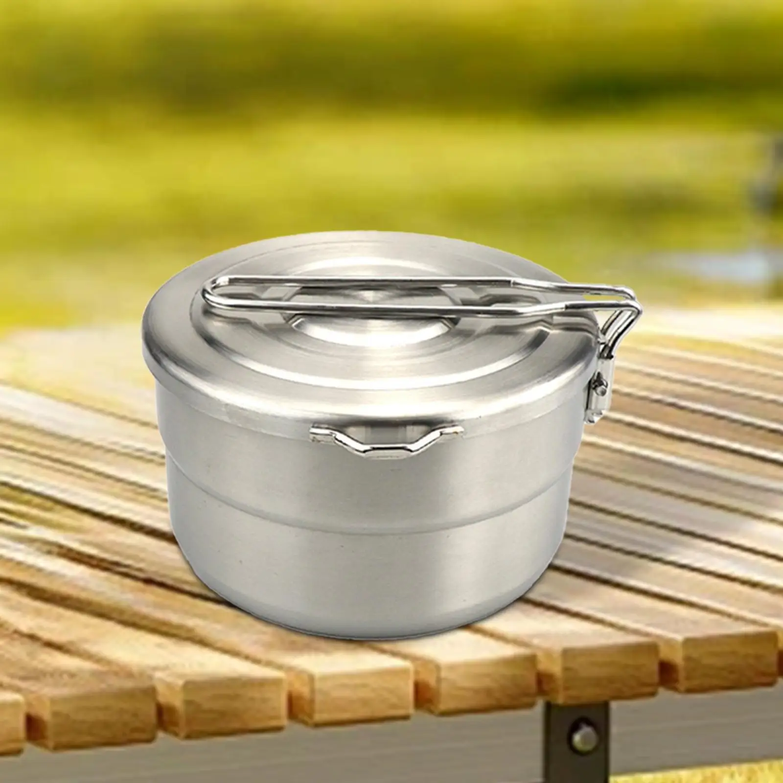 Горшок для кемпинга горшок бенто устойчивая легкая посуда подставка еды