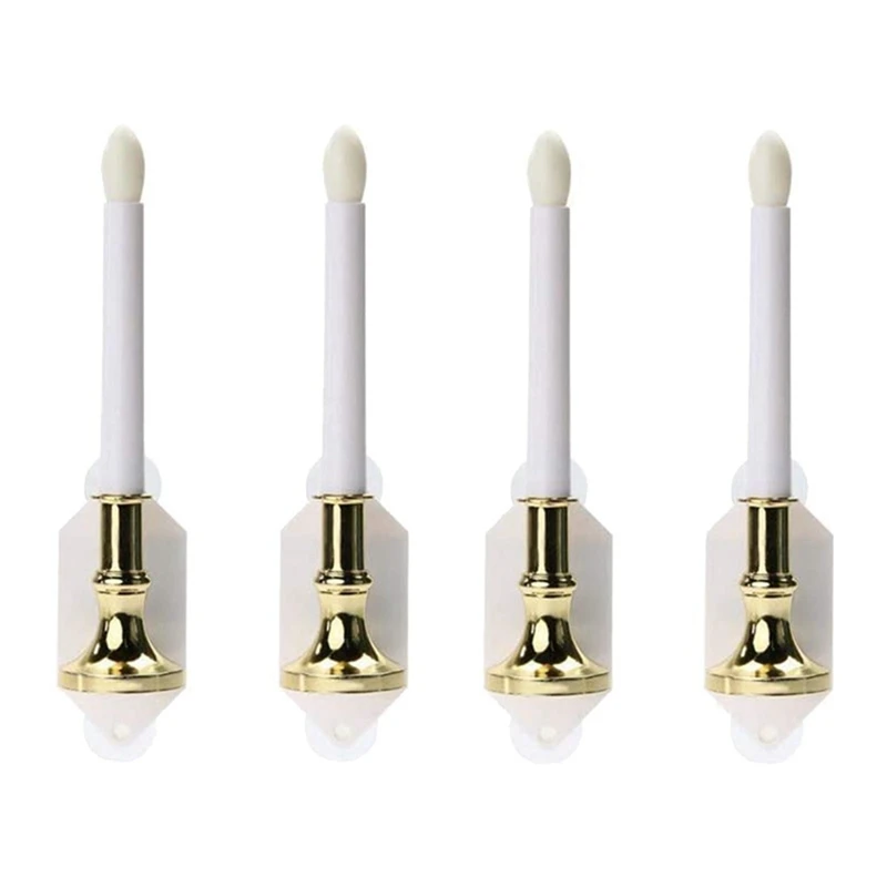 

4 Pack Flameless Candles Light Solar Powered Candle Light Window Wall Lamp Wall Lamp With Suction Cups,Decoration