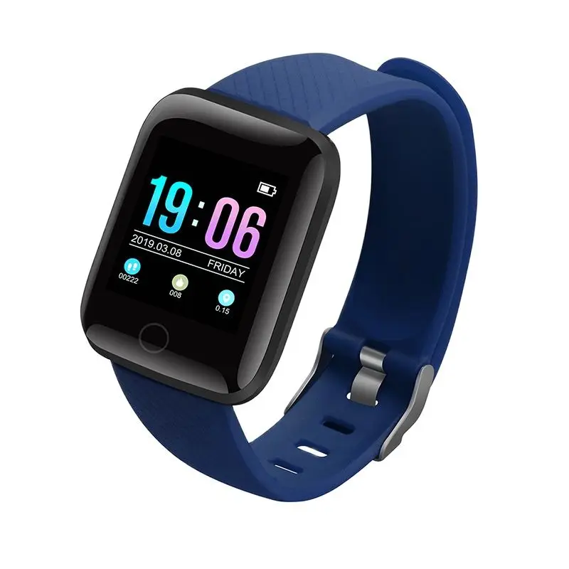 

116-plus 1.3" fashion Sport watch, Waterproof Smart Bracelet with Multiple Sports Modes, Health Fitness Tracker blood pressure