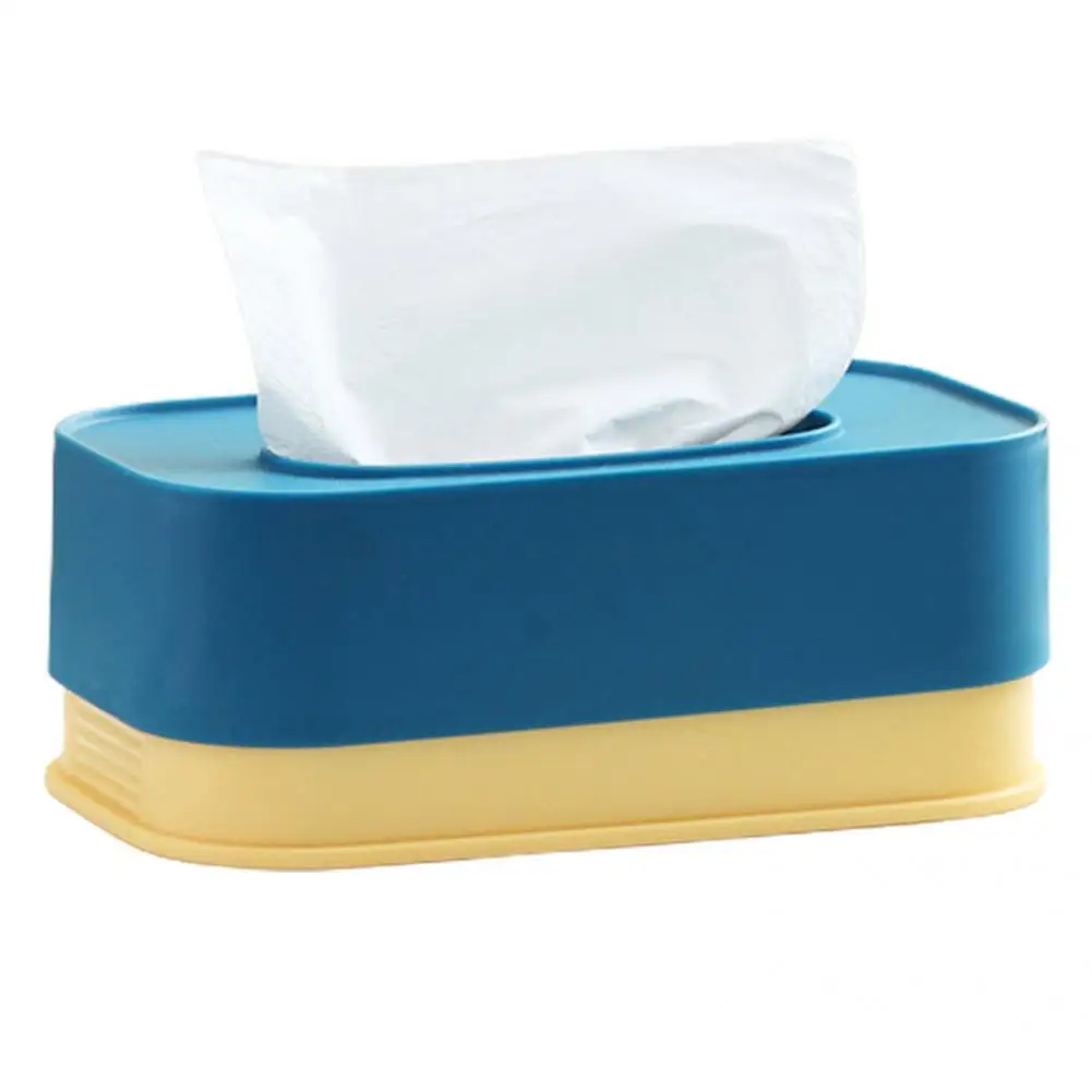 

Tissue Cases Modern Rectangular Durable Portable Large Napkin Holder for Desktop Tissue Container Tissue Boxes