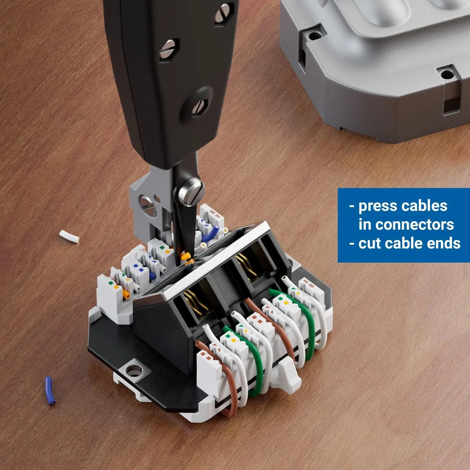 Фото Многофункциональный инструмент ZoeRax Krone Punch Down, тип IDC/сетевой провод Cat5 Cat6 и инструменты для вставки ударных клемм телефона №2