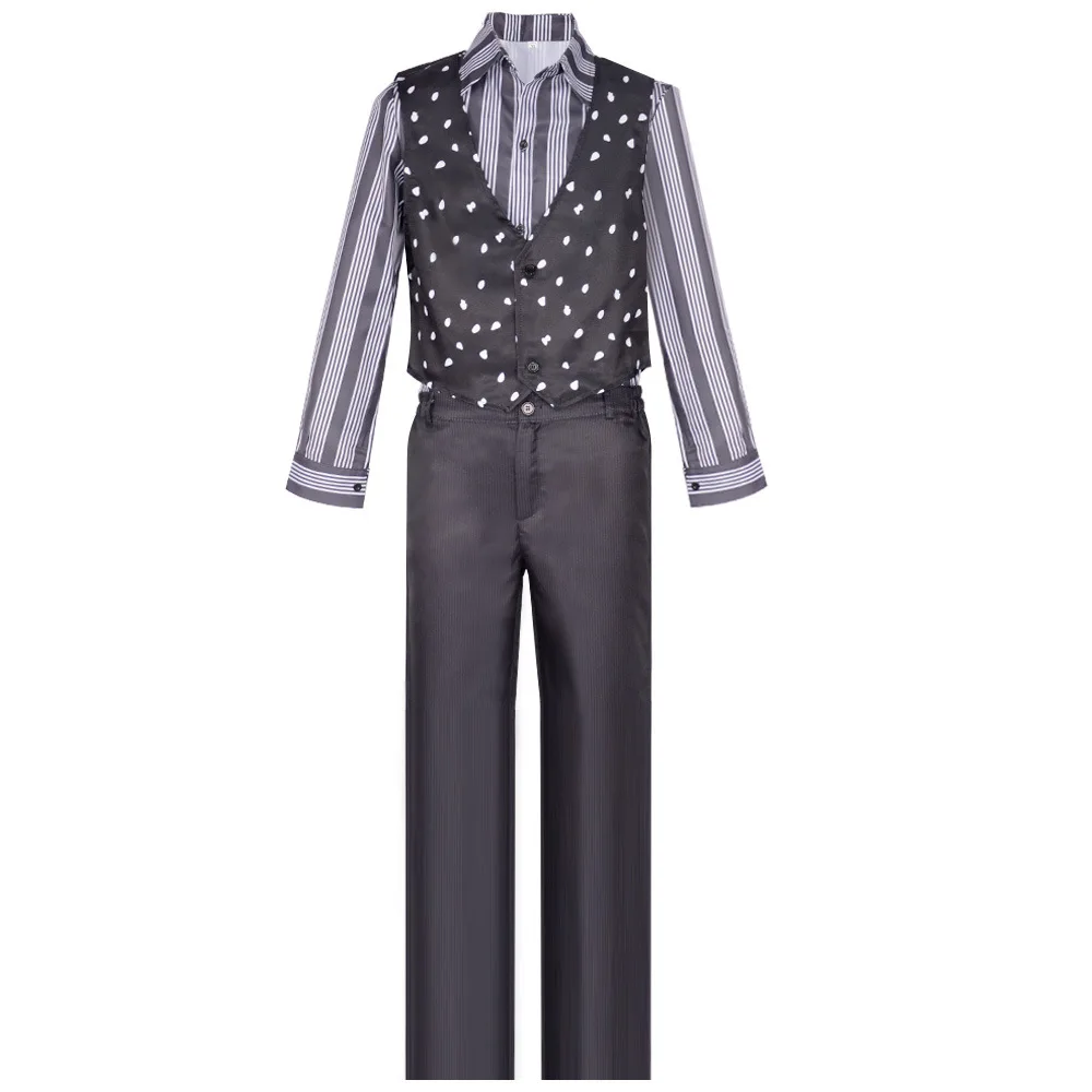 Черный карнавальный костюм Сириуса из фильма серые костюмы мужской на Хэллоуин