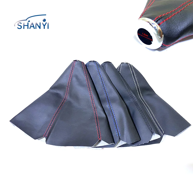 Универсальный кожаный короткий рычаг переключения передач для Ford Galaxy Mondeo 3 4 S max C